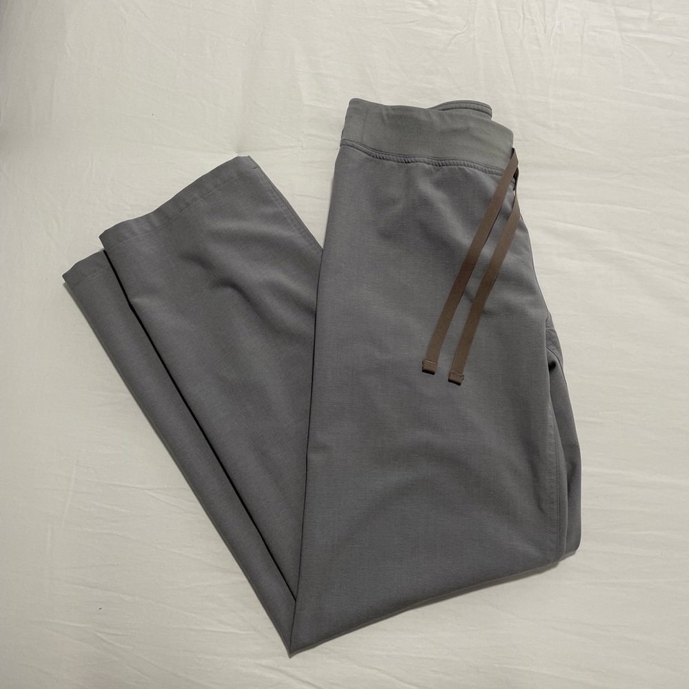 Figs Scrubs Dark Space Grey Livingston Pant